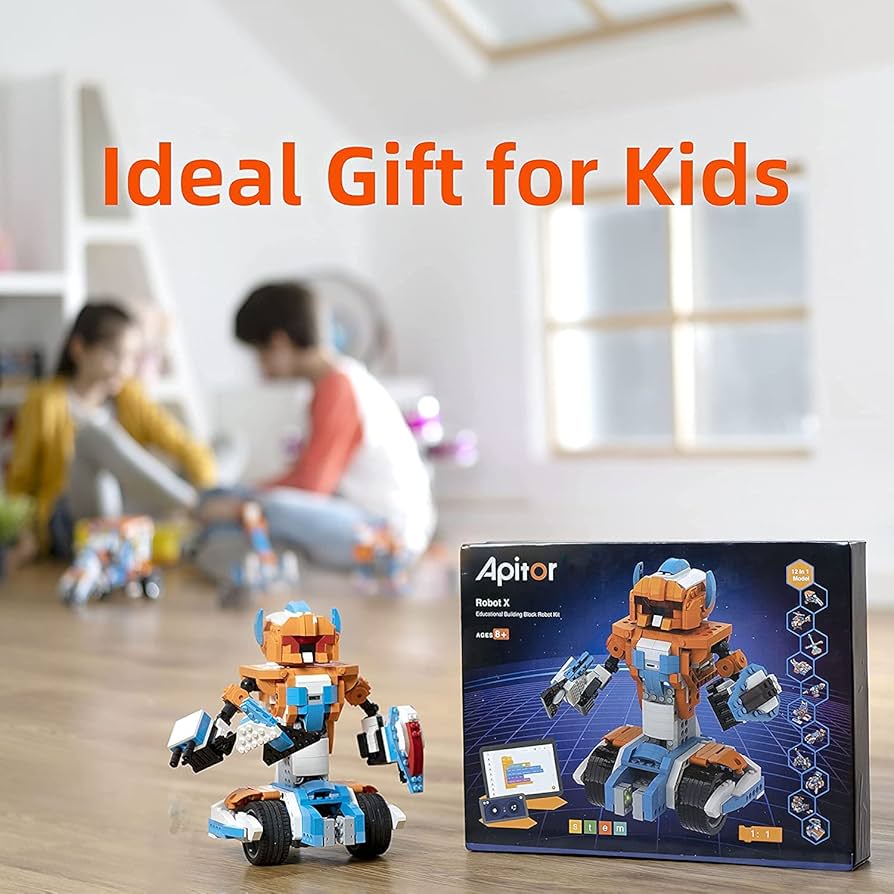 Amazon.com: Apitor Robot X Robot Building Kit, 12-in-1
